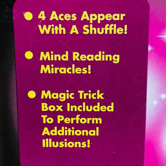 New in Box Fantasma Magic Deluxe Psychic Deck Set For Age 7+ - Picture 8 of 14